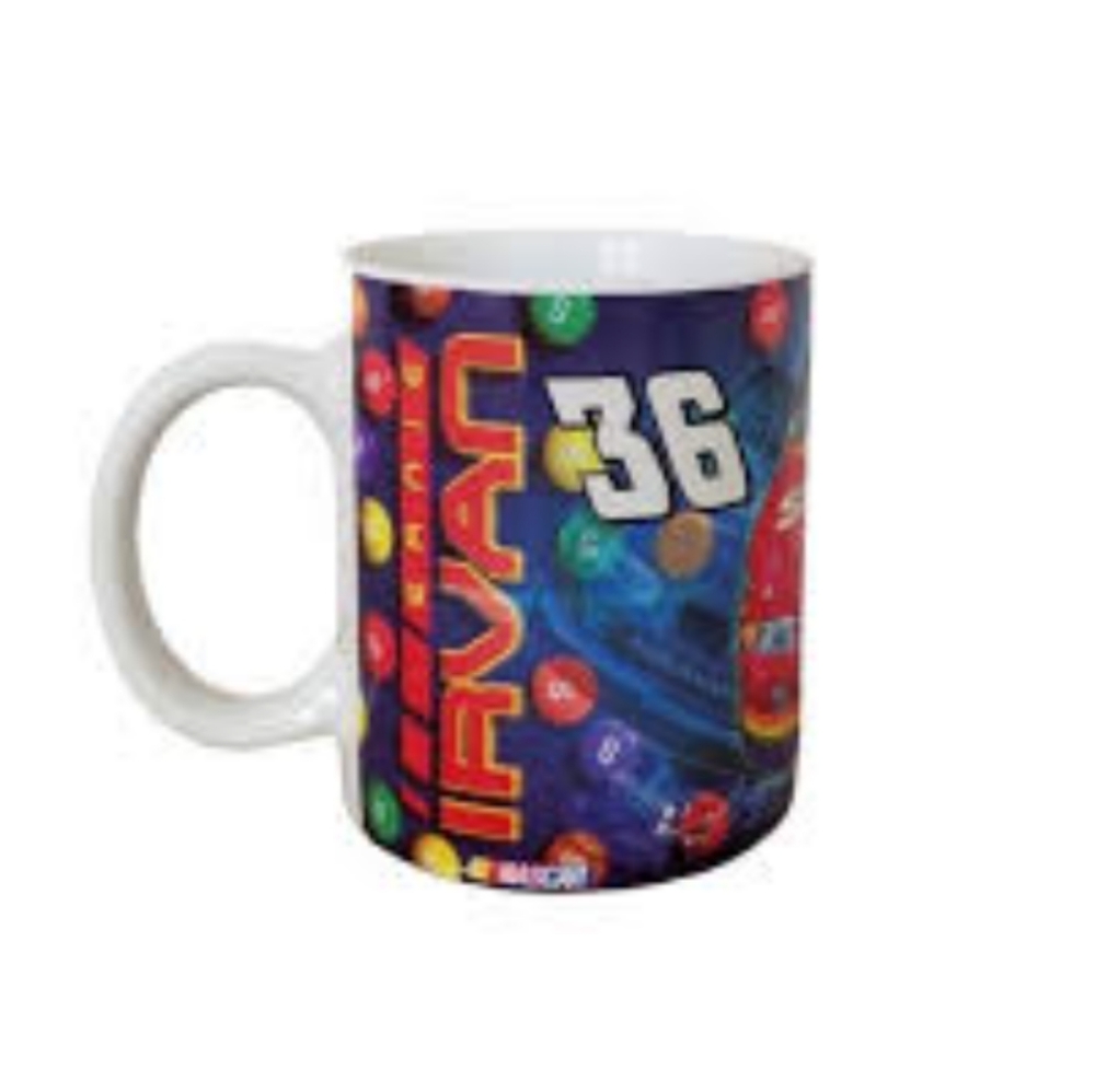 NASCAR Ernie Irvan #36 Skittles Racing Team 12oz Coffee Mug